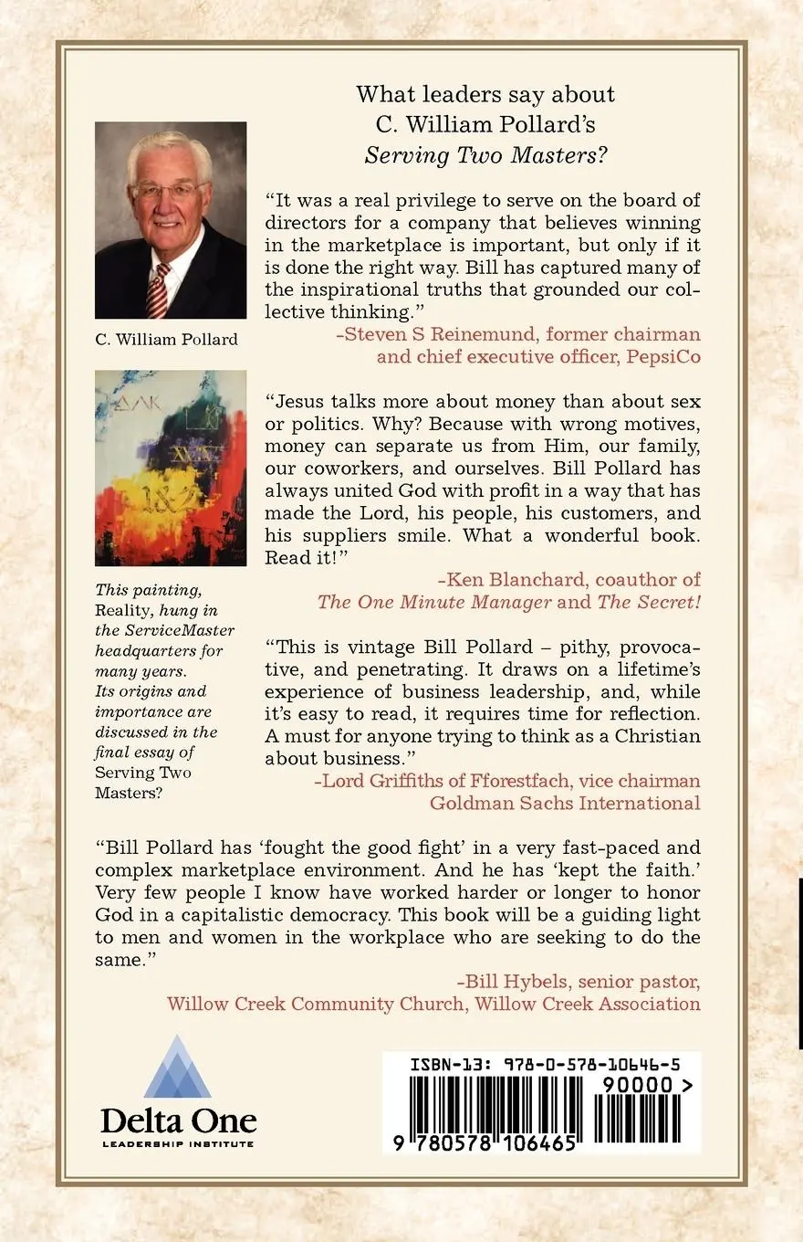 Rückseite: 9780578106465 | Serving Two Masters? | C. William Pollard | Taschenbuch | Englisch