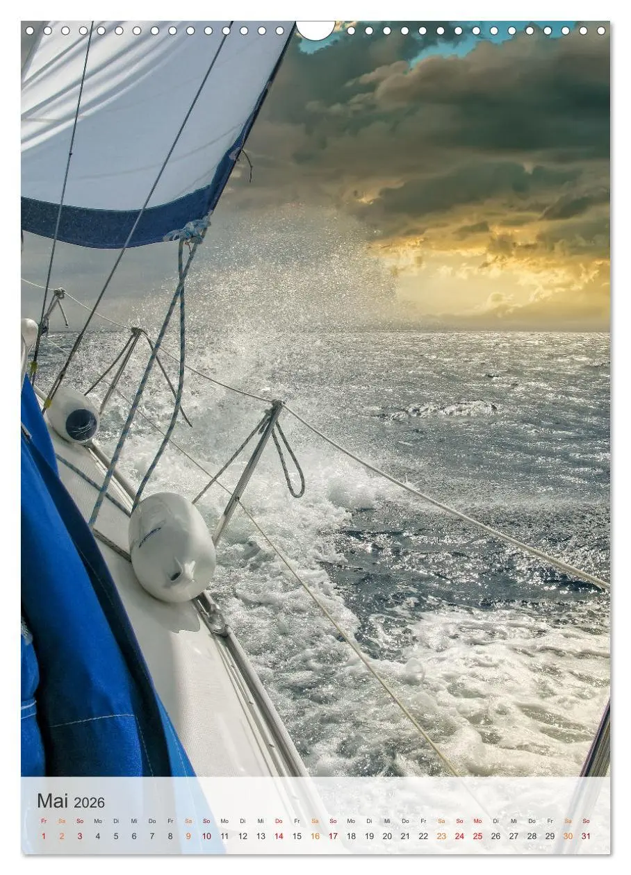 Bild: 9783516356465 | Segeln - meine Leidenschaft (Wandkalender 2026 DIN A3 hoch),...