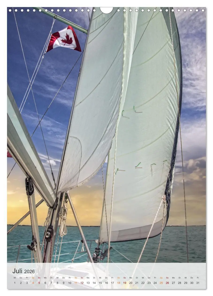 Bild: 9783516356465 | Segeln - meine Leidenschaft (Wandkalender 2026 DIN A3 hoch),...