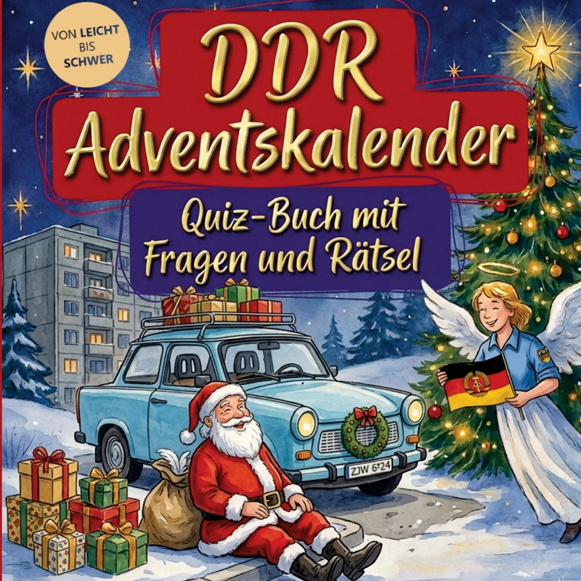 Cover: 9783693196465 | DDR-Adventskalender: Quiz-Buch mit Fragen und Rätsel | Interactive
