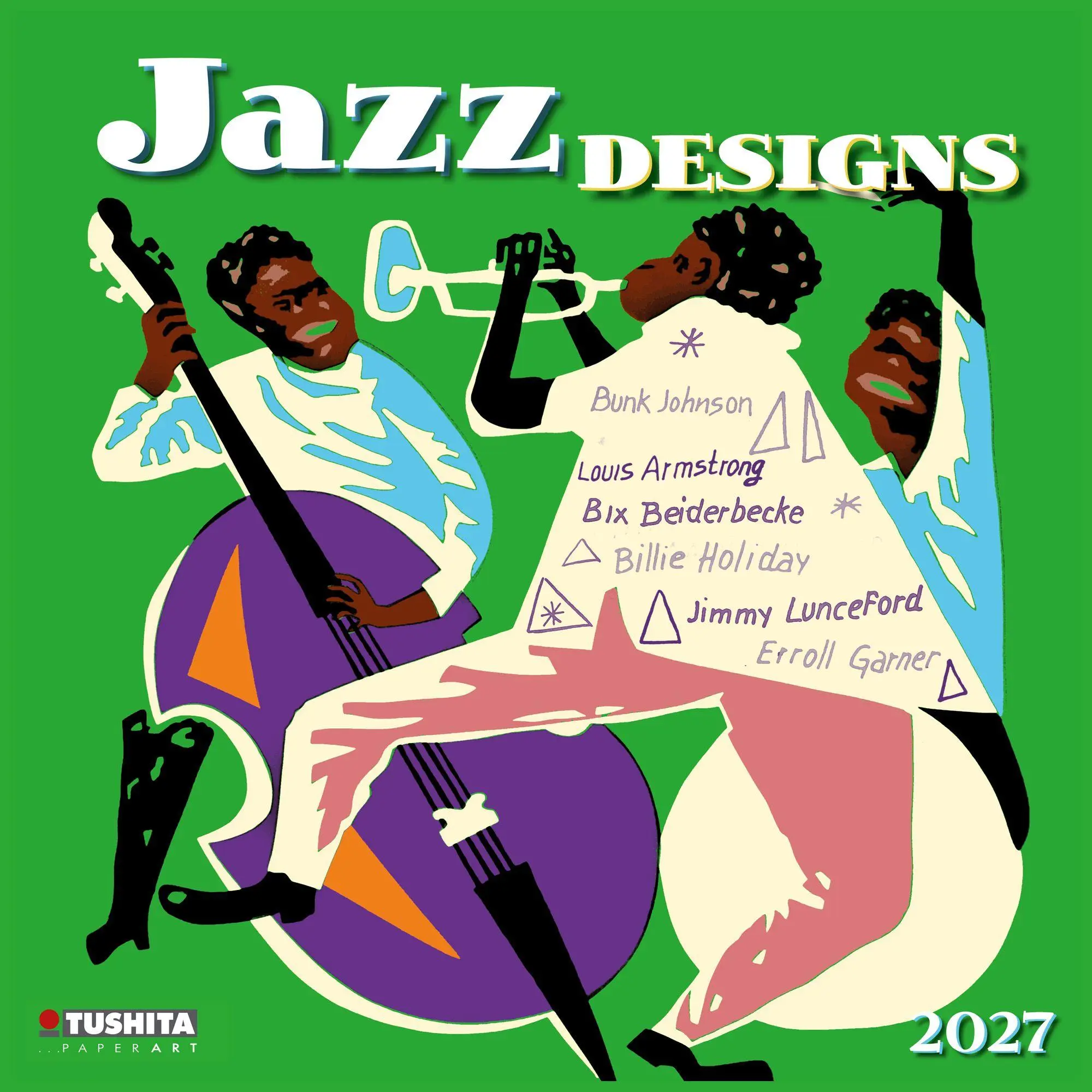 Cover: 9783959296465 | Jazz Designs 2027 | Kalender 2027 | Kalender | Media Illustration