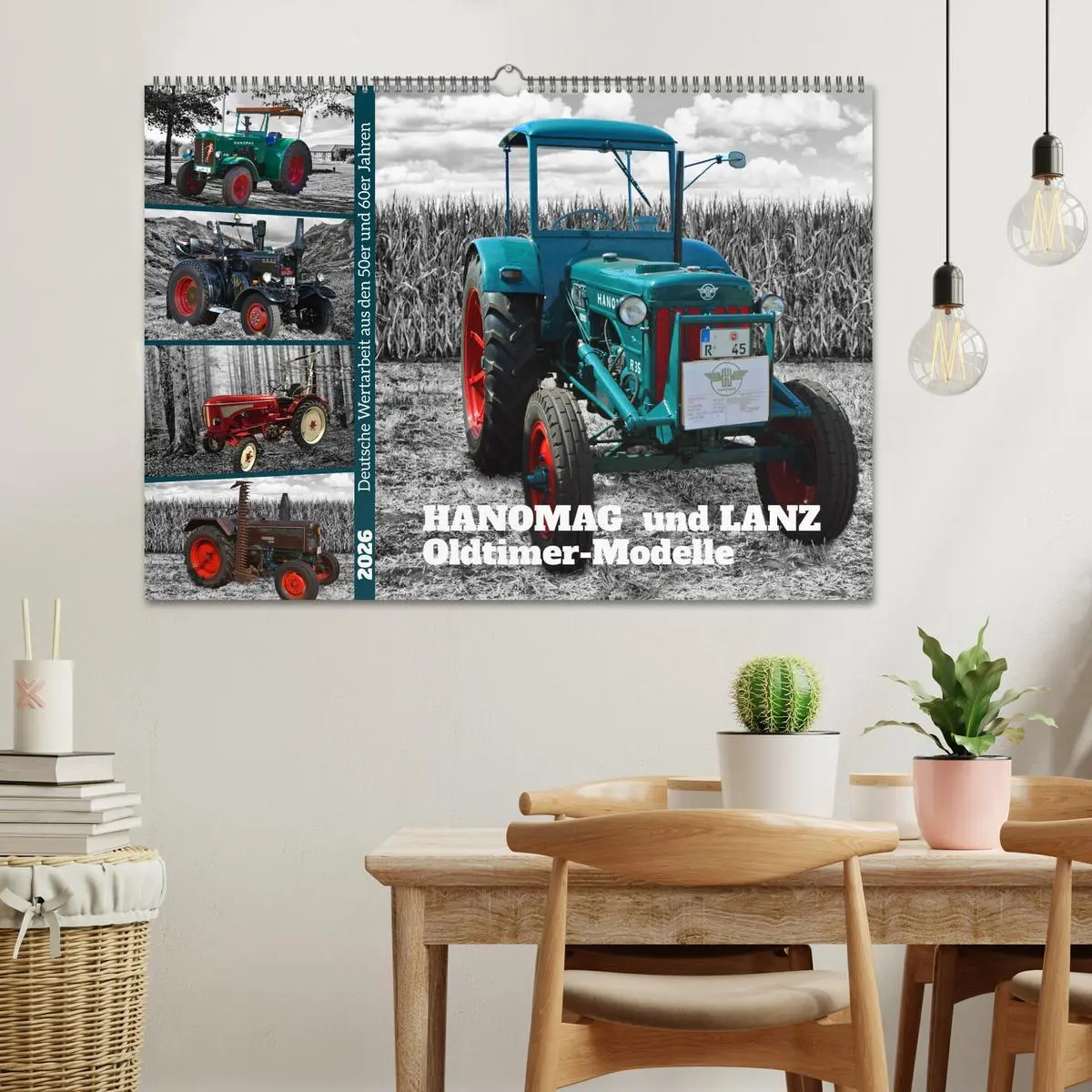 Bild: 9783457566565 | HANOMAG und LANZ Oldtimer Modelle (Wandkalender 2026 DIN A2 quer),...