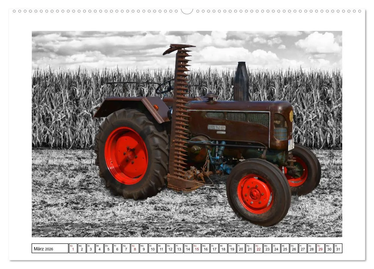 Bild: 9783457566565 | HANOMAG und LANZ Oldtimer Modelle (Wandkalender 2026 DIN A2 quer),...