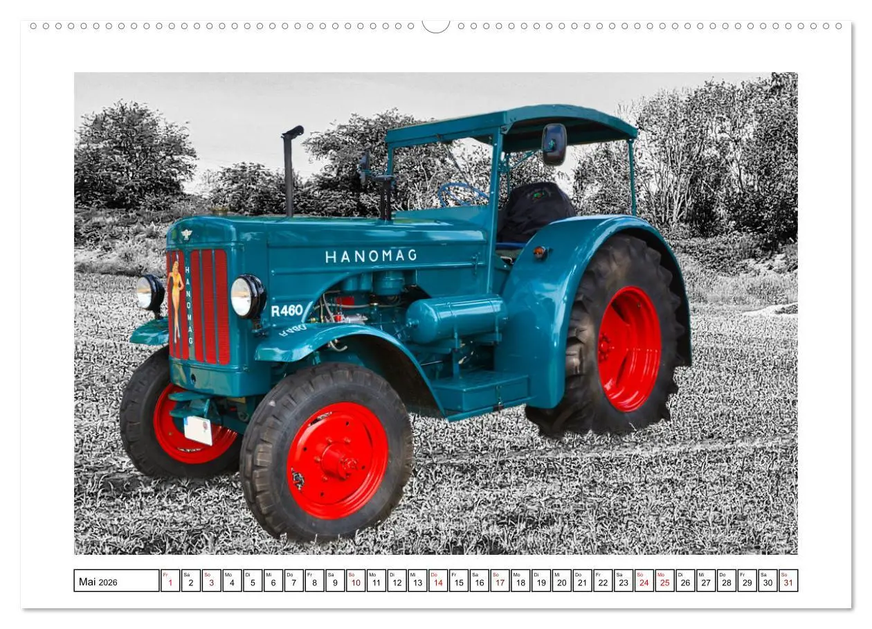 Bild: 9783457566565 | HANOMAG und LANZ Oldtimer Modelle (Wandkalender 2026 DIN A2 quer),...