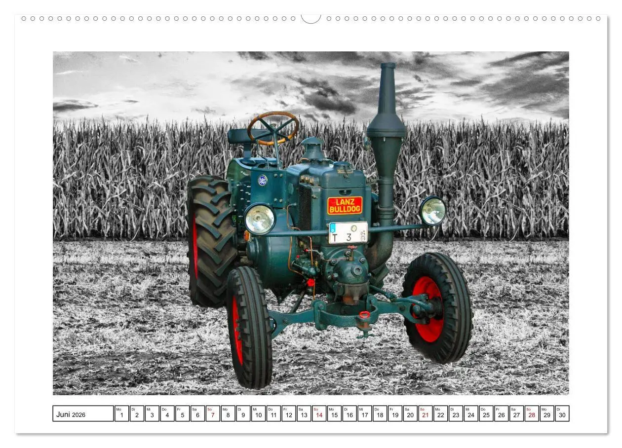 Bild: 9783457566565 | HANOMAG und LANZ Oldtimer Modelle (Wandkalender 2026 DIN A2 quer),...
