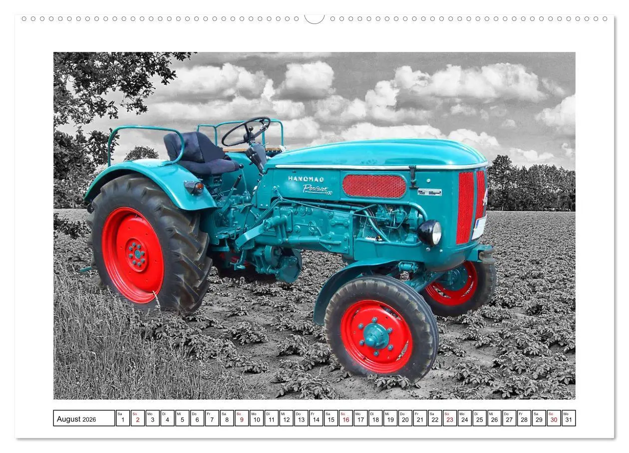 Bild: 9783457566565 | HANOMAG und LANZ Oldtimer Modelle (Wandkalender 2026 DIN A2 quer),...