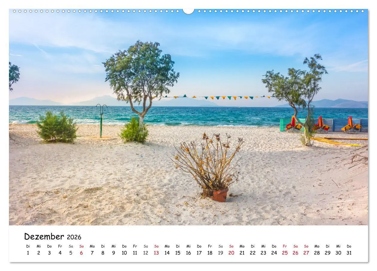 Bild: 9783457636565 | Strände der Insel Kos (hochwertiger Premium Wandkalender 2026 DIN...