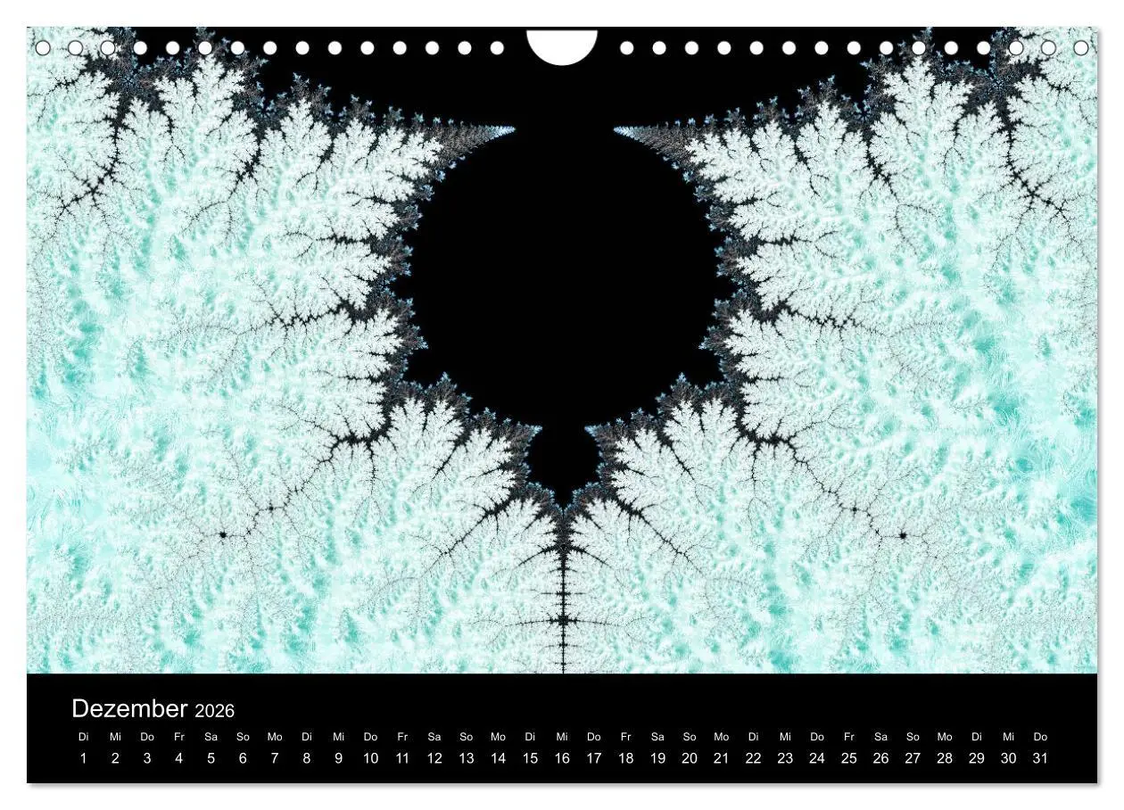 Bild: 9783457876565 | Fraktale - Farben - Formen 2026 (Wandkalender 2026 DIN A4 quer),...