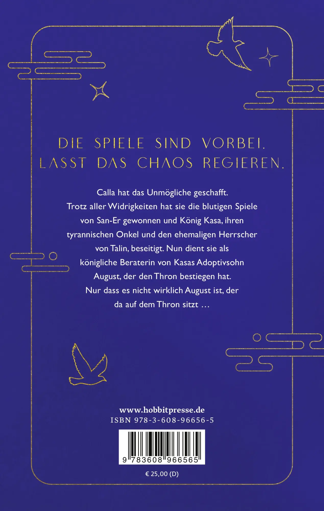 Rückseite: 9783608966565 | Immortal Longings | Chloe Gong | Buch | 432 S. | Deutsch | 2025