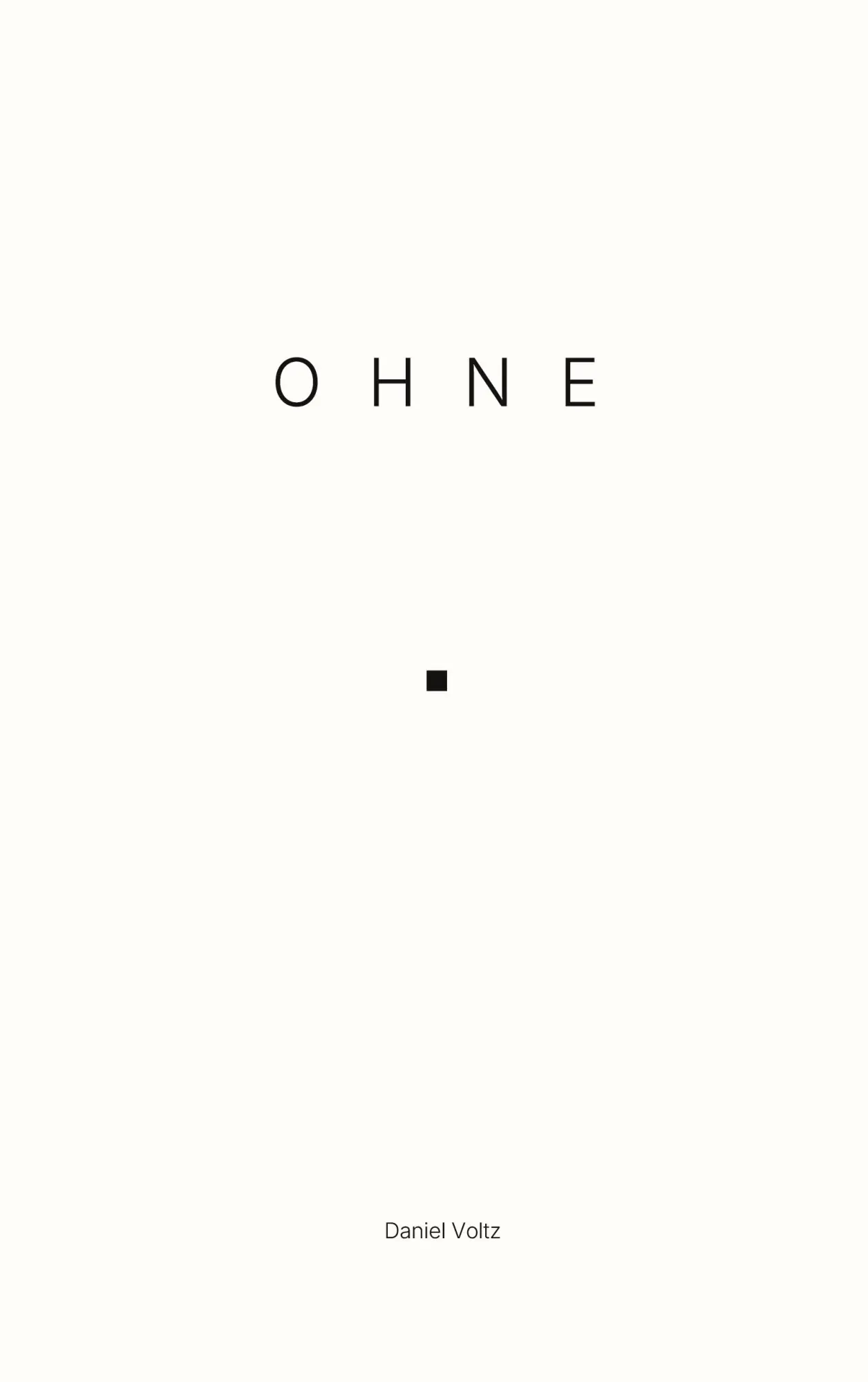 Cover: 9783696396565 | Ohne | Beobachtungen zu Wahrnehmung und Denken - über das, was bleibt