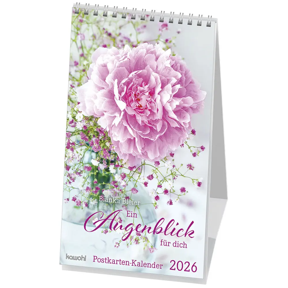 Cover: 9783754876565 | Ein Augenblick für dich 2026 | Postkarten-Kalender | Bianka Bleier