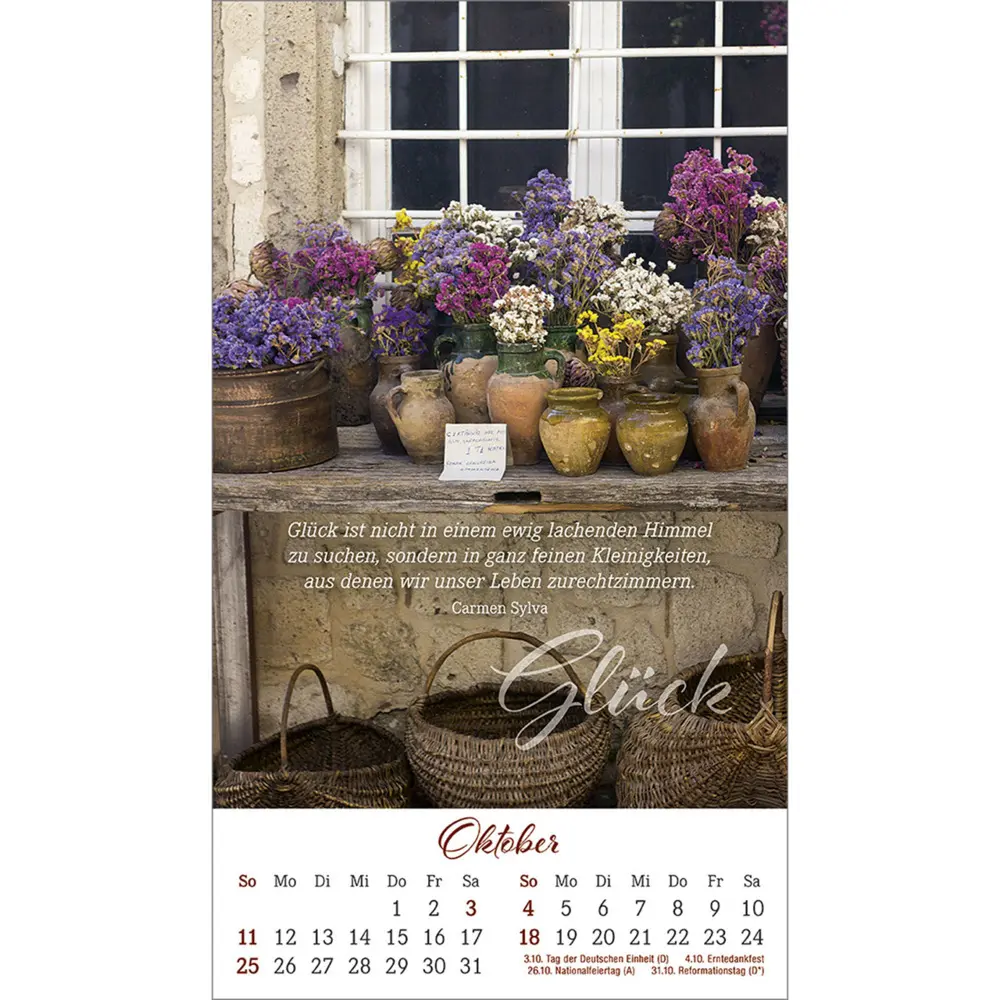 Bild: 9783754876565 | Ein Augenblick für dich 2026 | Postkarten-Kalender | Bianka Bleier