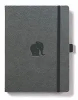 Cover: 5285003136665 | Dingbats* Wildlife A4 Grey Elephant Notebook - Lined | Buch | Englisch