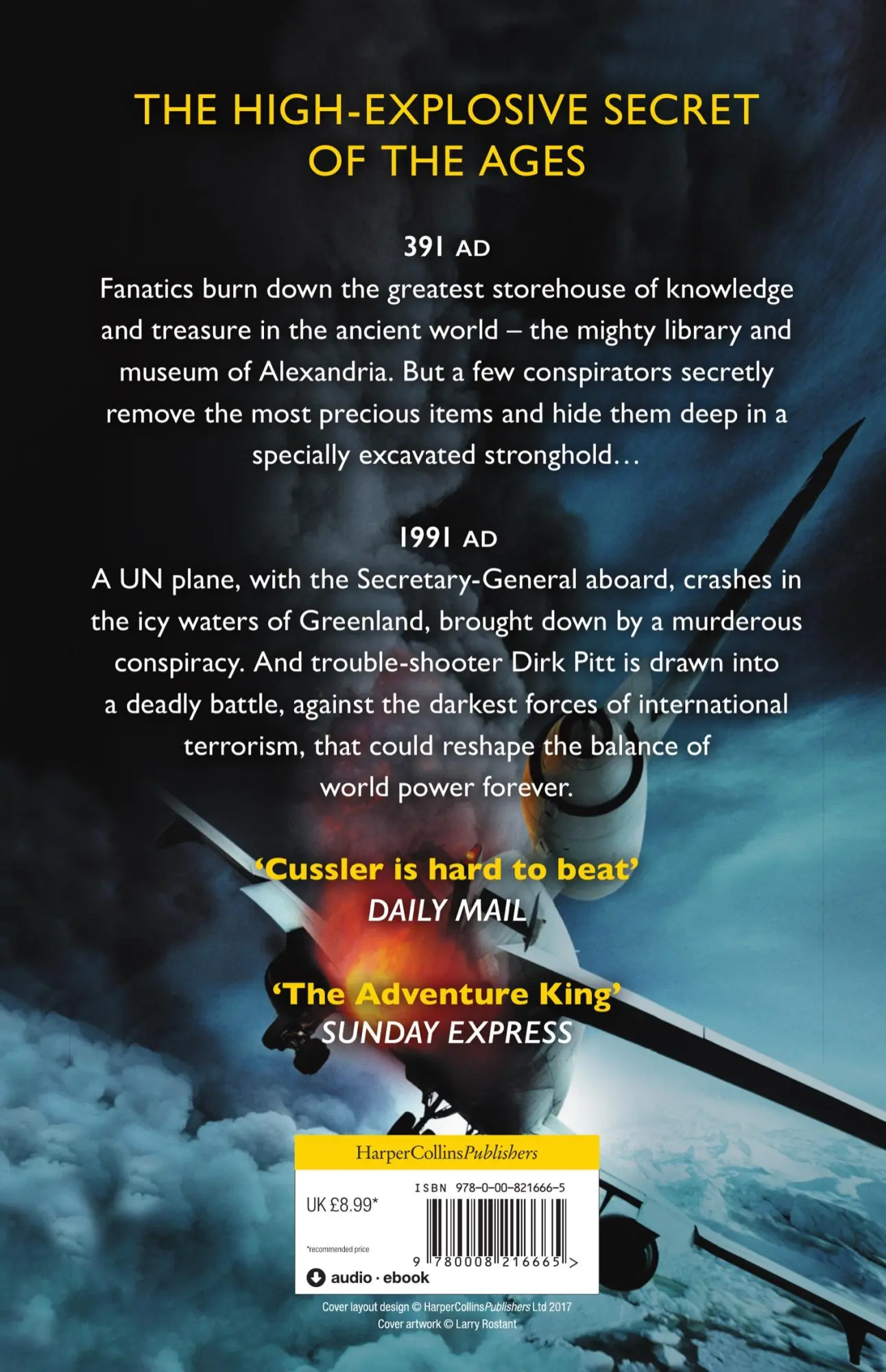 Rückseite: 9780008216665 | Treasure | Clive Cussler | Taschenbuch | Kartoniert / Broschiert