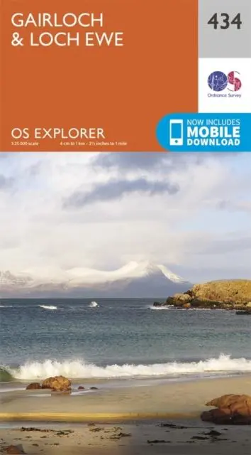 Cover: 9780319246665 | Gairloch and Loch Ewe | Ordnance Survey | (Land-)Karte | Englisch