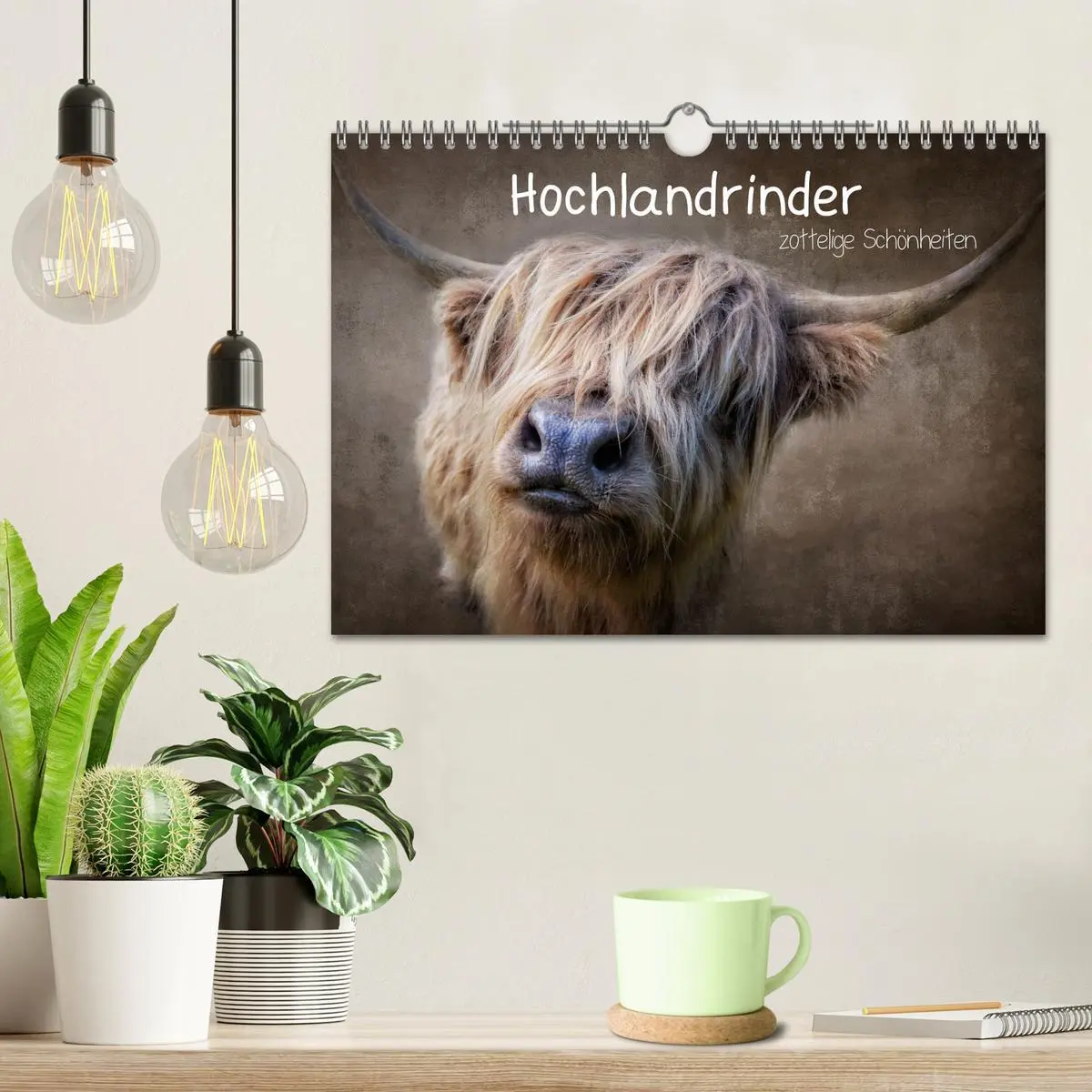 Bild: 9783457626665 | Hochlandrinder - Zottelige Schönheiten (Wandkalender 2026 DIN A4...