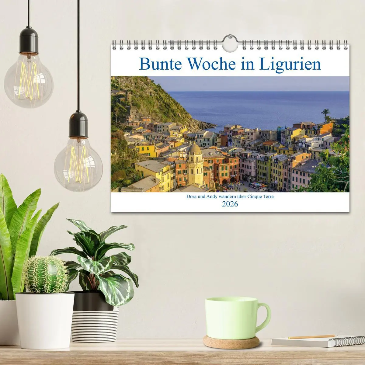 Bild: 9783457796665 | Bunte Woche in Ligurien (Wandkalender 2026 DIN A4 quer), CALVENDO...