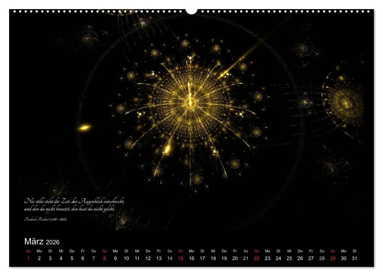 Bild: 9783516026665 | Zeit 2026 - Grafiken und Zitate (hochwertiger Premium Wandkalender...