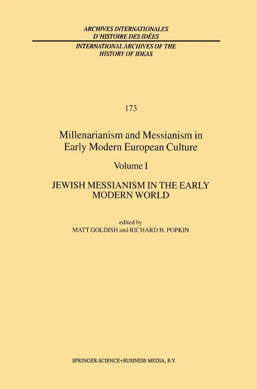 Cover: 9789048156665 | Millenarianism and Messianism in Early Modern European Culture | Buch