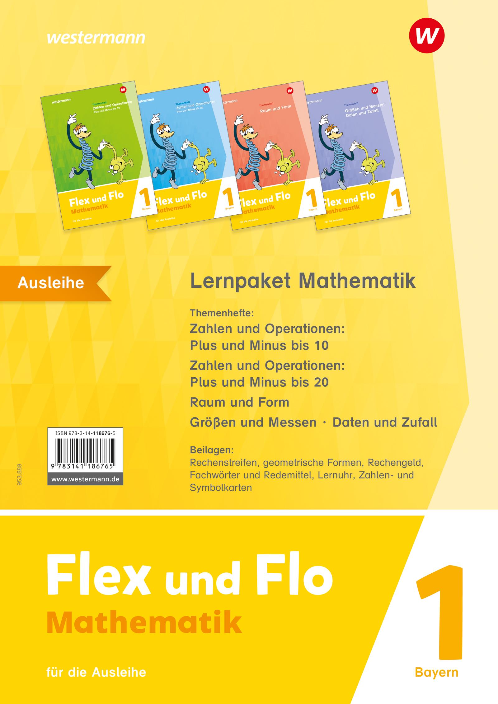 Cover: 9783141186765 | Flex und Flo 1. Lernpaket Mathematik: Für die Ausleihe. Für Bayern