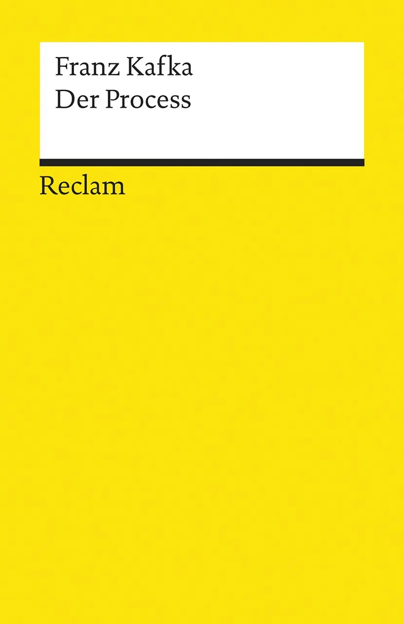 Cover: 9783150096765 | Der Proceß ( Prozeß) | Franz Kafka | Taschenbuch | 250 S. | Deutsch