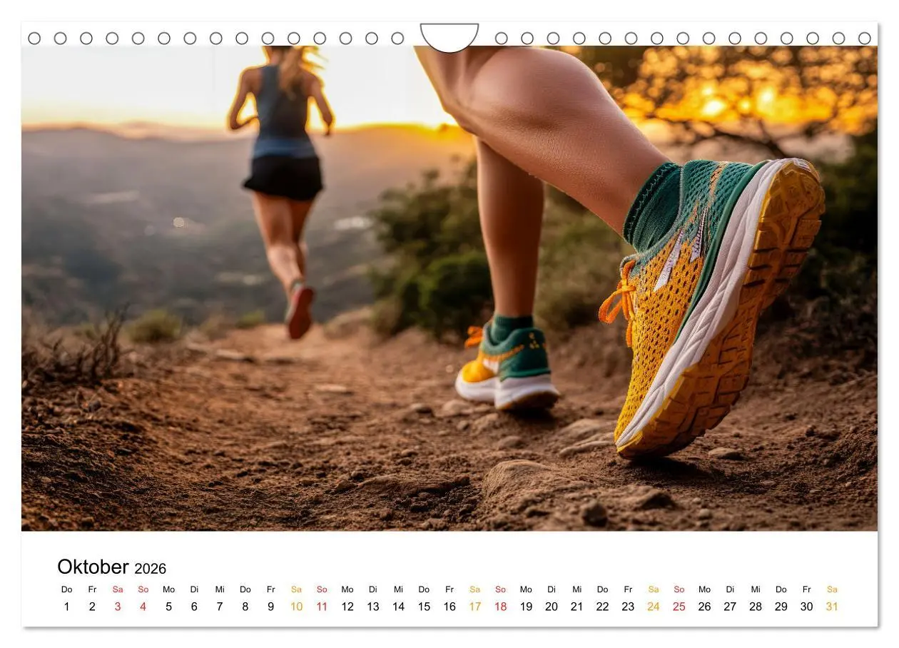 Bild: 9783457306765 | Trailrunning Power (Wandkalender 2026 DIN A4 quer), CALVENDO...