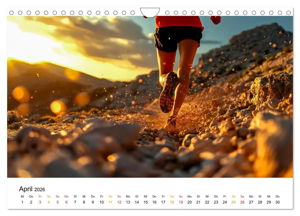 Bild: 9783457306765 | Trailrunning Power (Wandkalender 2026 DIN A4 quer), CALVENDO...