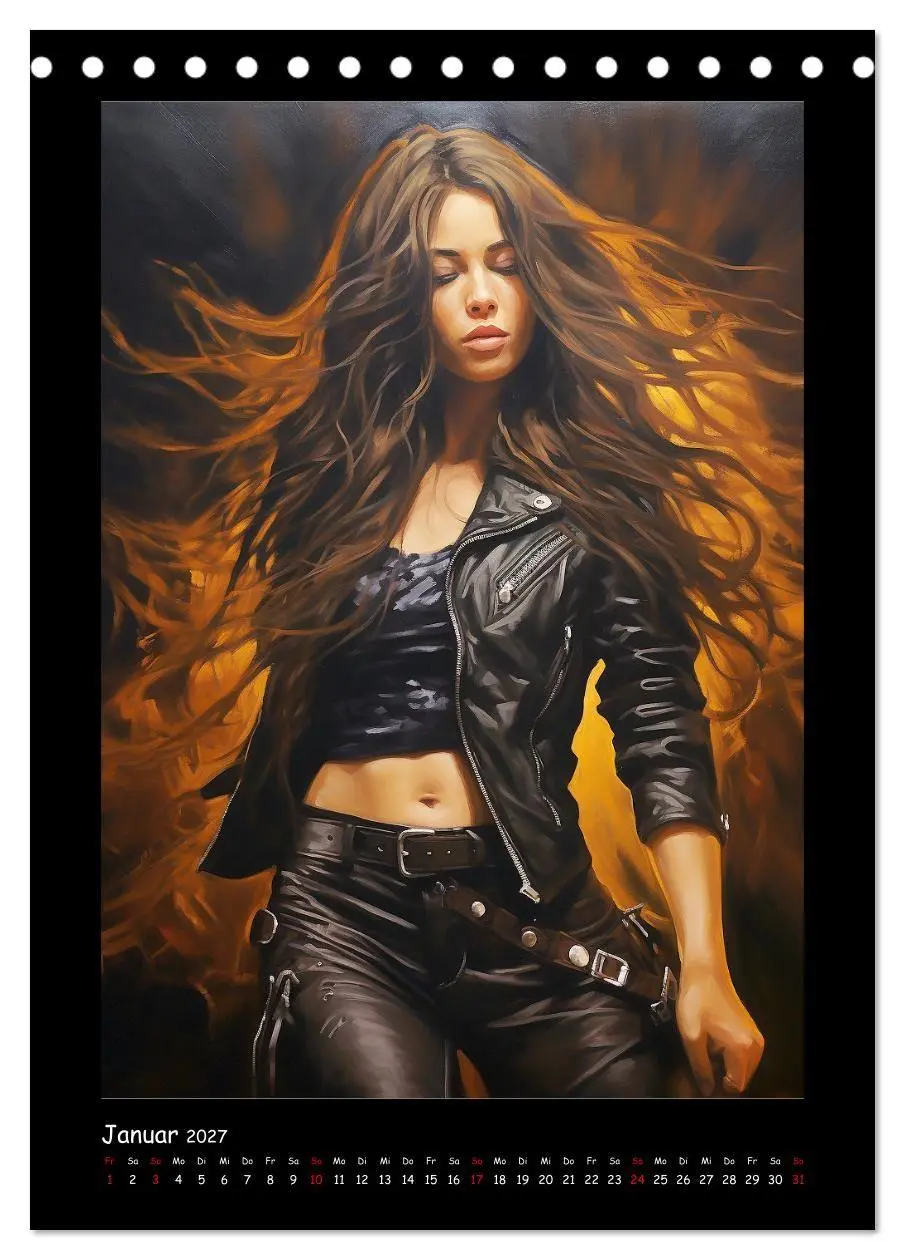 Bild: 9783569276765 | Heavy Metal-Queens. Wilde Rock- und Metal-Girl Paintings...