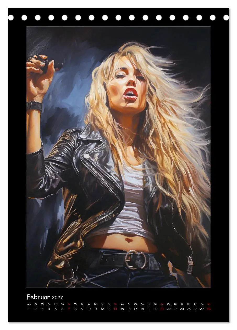 Bild: 9783569276765 | Heavy Metal-Queens. Wilde Rock- und Metal-Girl Paintings...
