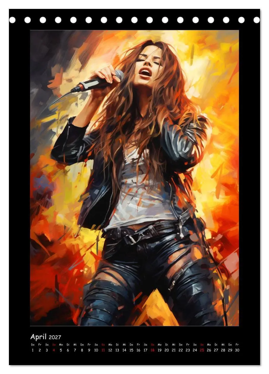 Bild: 9783569276765 | Heavy Metal-Queens. Wilde Rock- und Metal-Girl Paintings...