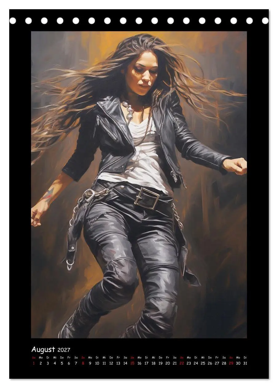 Bild: 9783569276765 | Heavy Metal-Queens. Wilde Rock- und Metal-Girl Paintings...