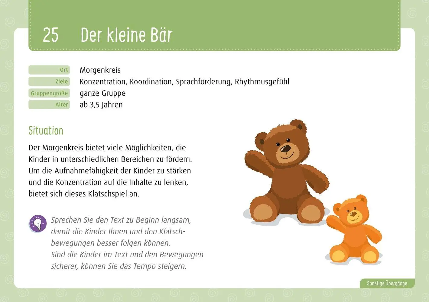 Bild: 9783834666765 | Kleine Übergänge - große Hektik? | Kathrin Eimler | Box | 32 S. | 2024