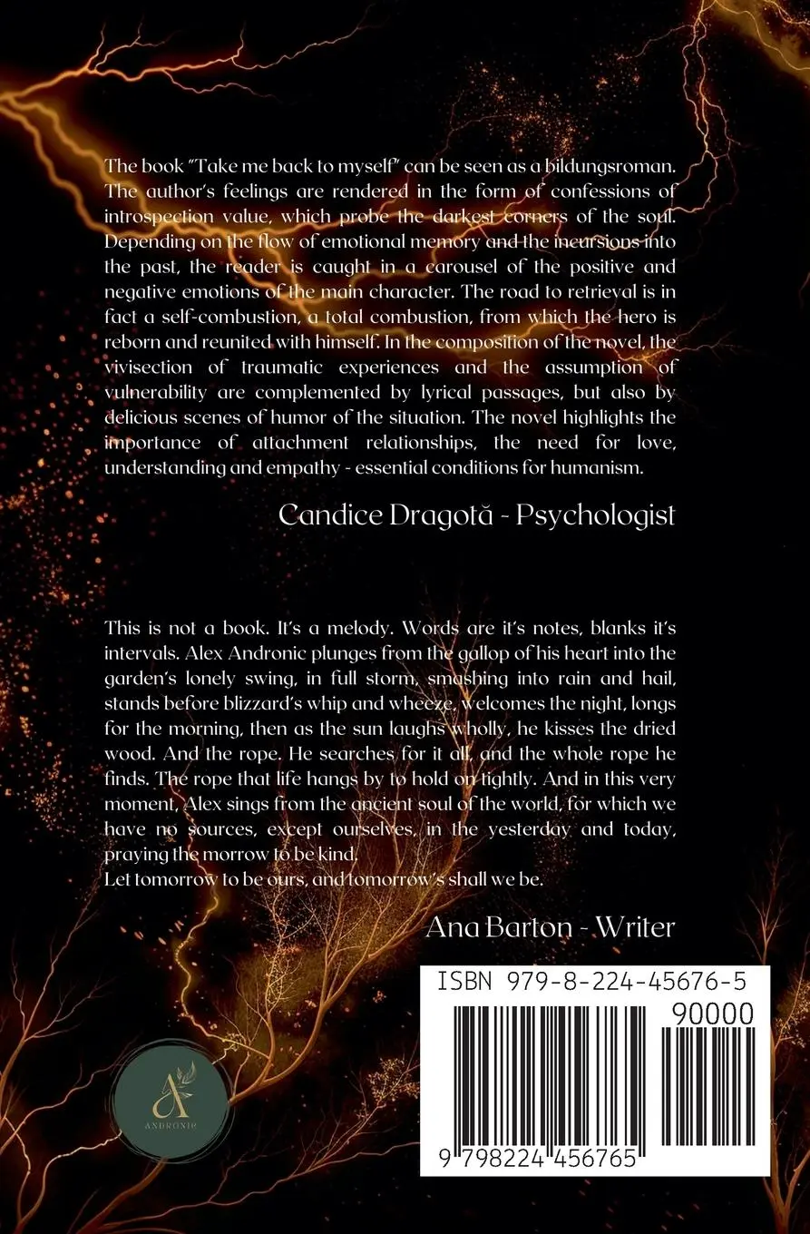 Rückseite: 9798224456765 | Return me to myself | Alex Andronic | Taschenbuch | Englisch | 2024