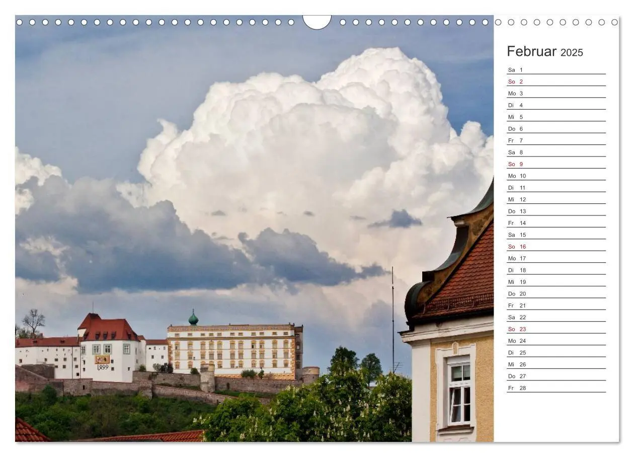 Bild: 9783435516865 | Pittoreskes Passau (Wandkalender 2025 DIN A3 quer), CALVENDO...