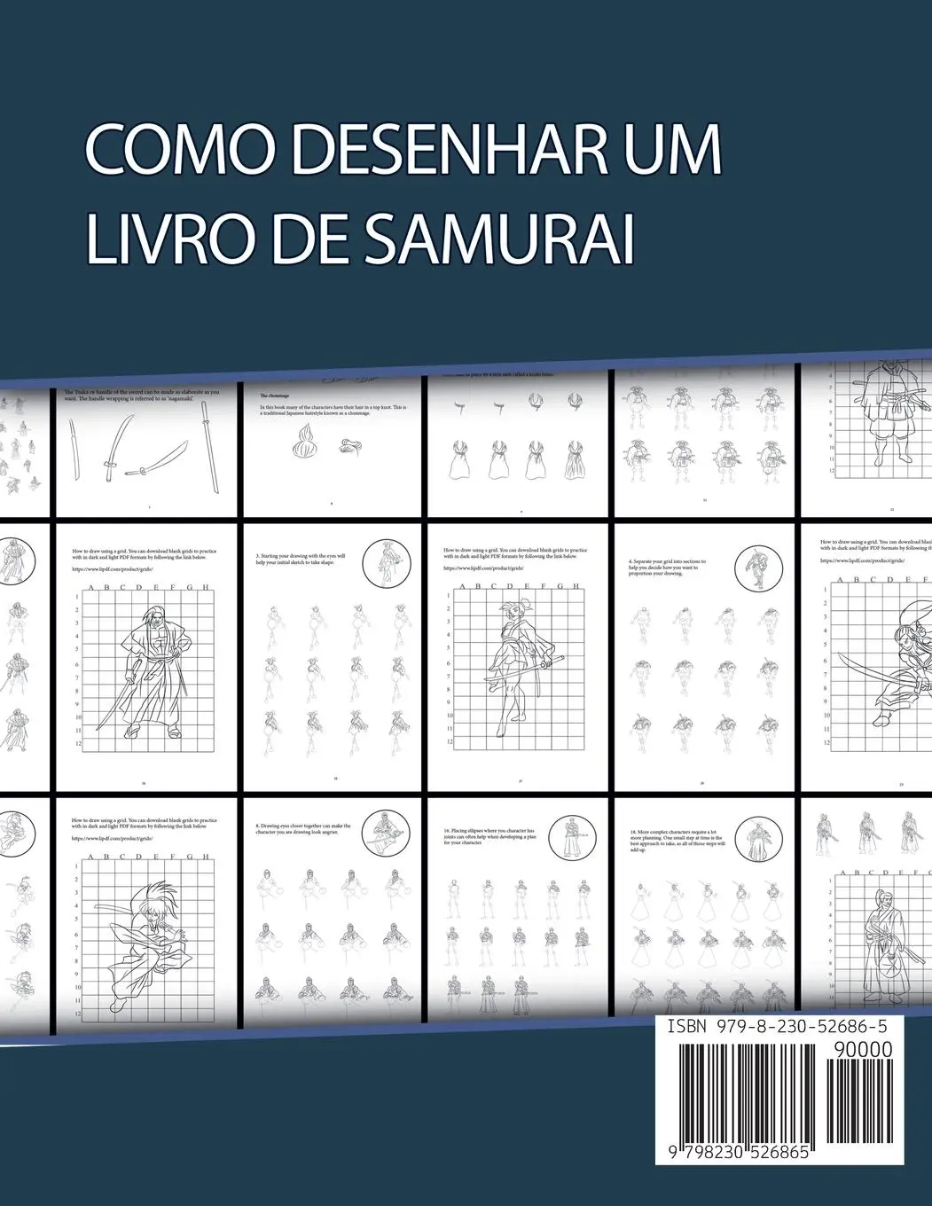 Rückseite: 9798230526865 | Como Desenhar um Livro de Samurai | J. P. Manning | Taschenbuch | 2025