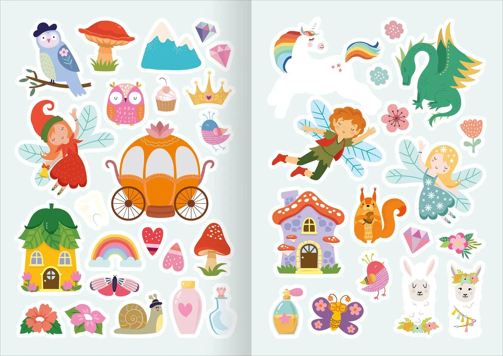 Bild: 4014489136965 | Diamant-Stickerspaß Feen | 150 Sticker mit Diamanten verzieren | 16 S.