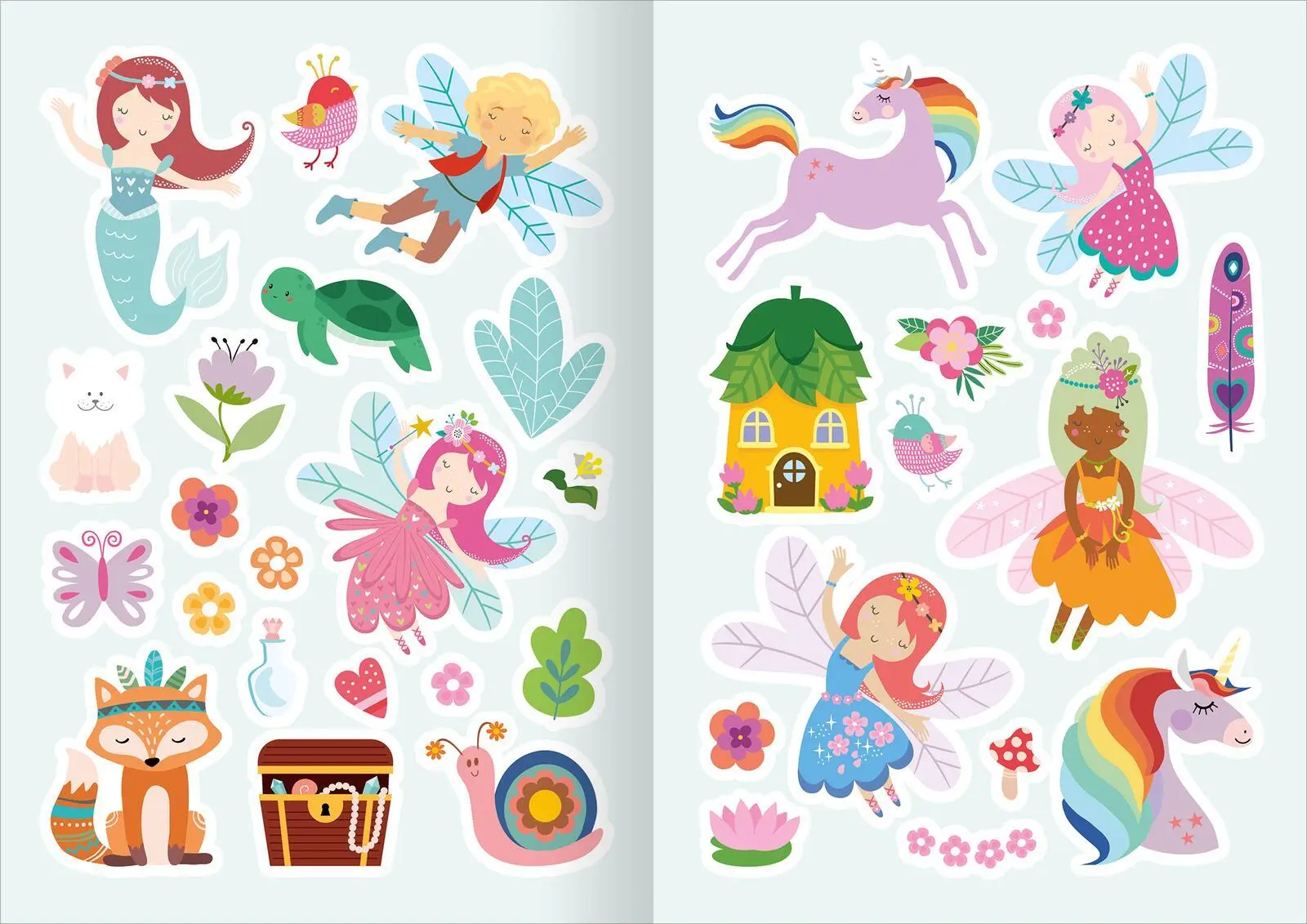 Bild: 4014489136965 | Diamant-Stickerspaß Feen | 150 Sticker mit Diamanten verzieren | 16 S.