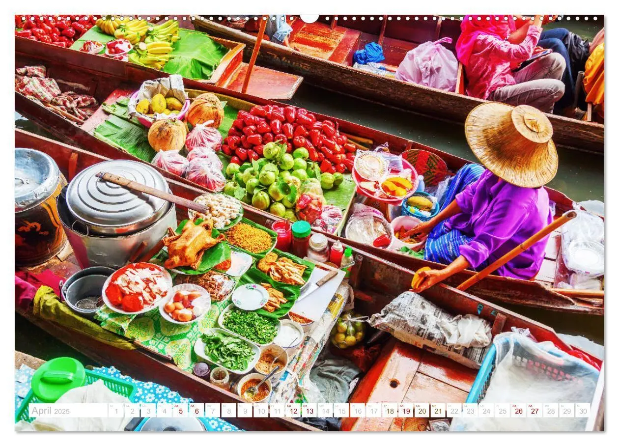 Bild: 9783435366965 | Bangkok - Thailands Hauptstadt in bunten Bildern (Wandkalender 2025...