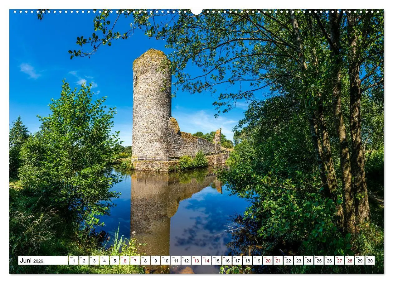 Bild: 9783457386965 | Burgen des Hunsrücks (hochwertiger Premium Wandkalender 2026 DIN A2...