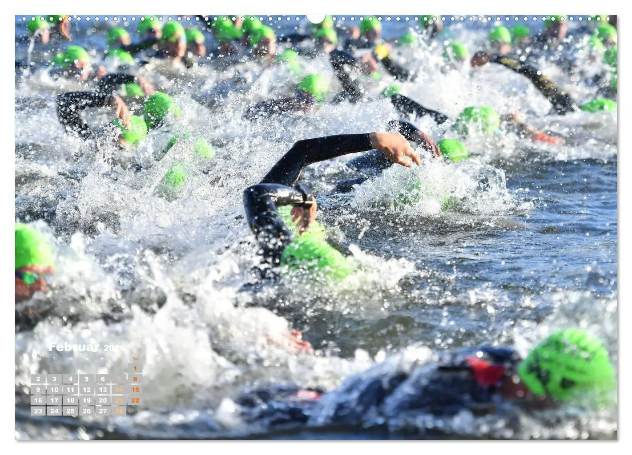 Bild: 9783457526965 | Triathlon: Mit Leidenschaft zur persönlichen Bestzeit (Wandkalender...