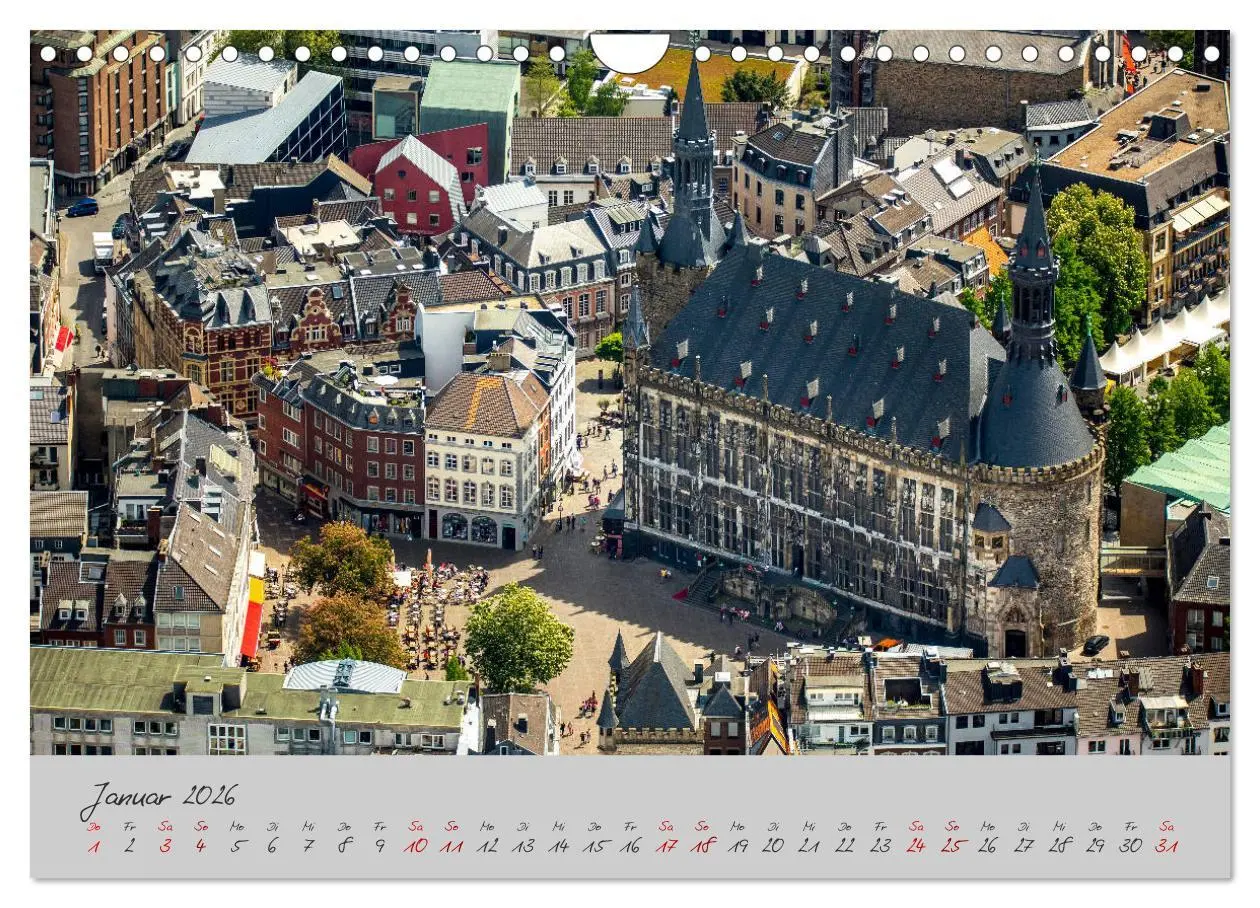 Bild: 9783457766965 | Aachen Die Kaiserstadt (Wandkalender 2026 DIN A4 quer), CALVENDO...