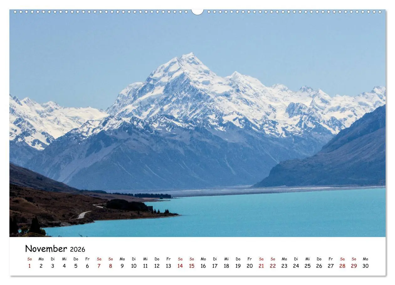 Bild: 9783457906965 | Neuseeland-Aotearoa, Land der weißen Wolke (Wandkalender 2026 DIN...