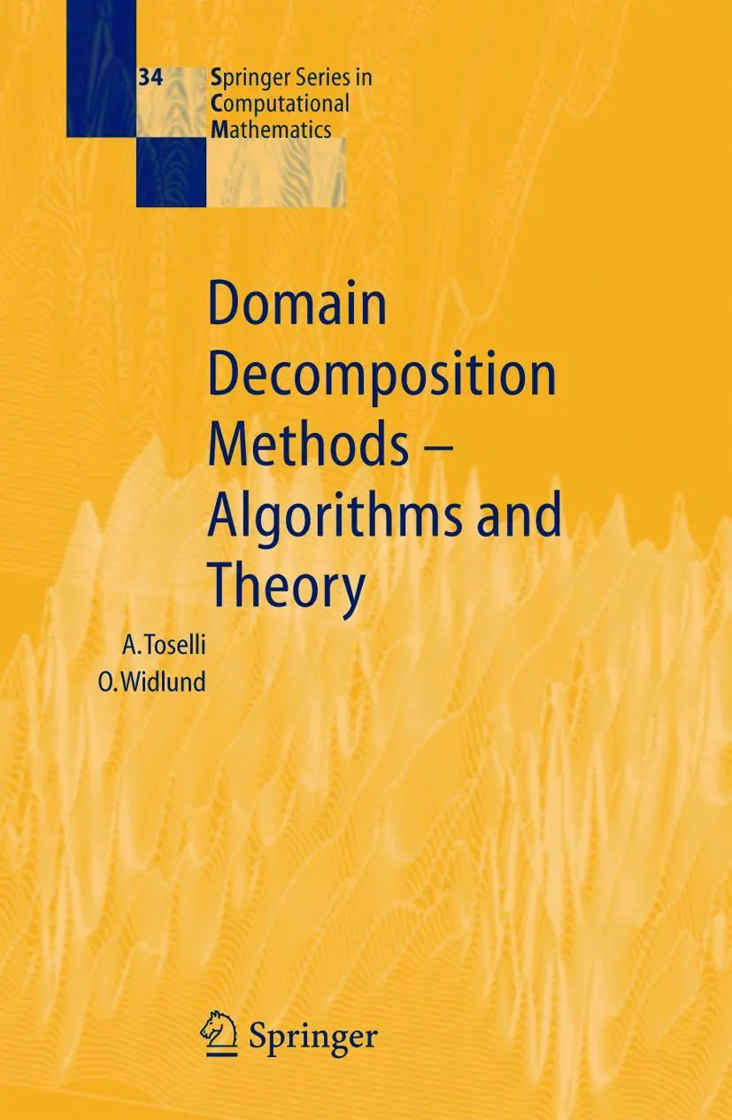 Cover: 9783540206965 | Domain Decomposition Methods - Algorithms and Theory | Widlund (u. a.)