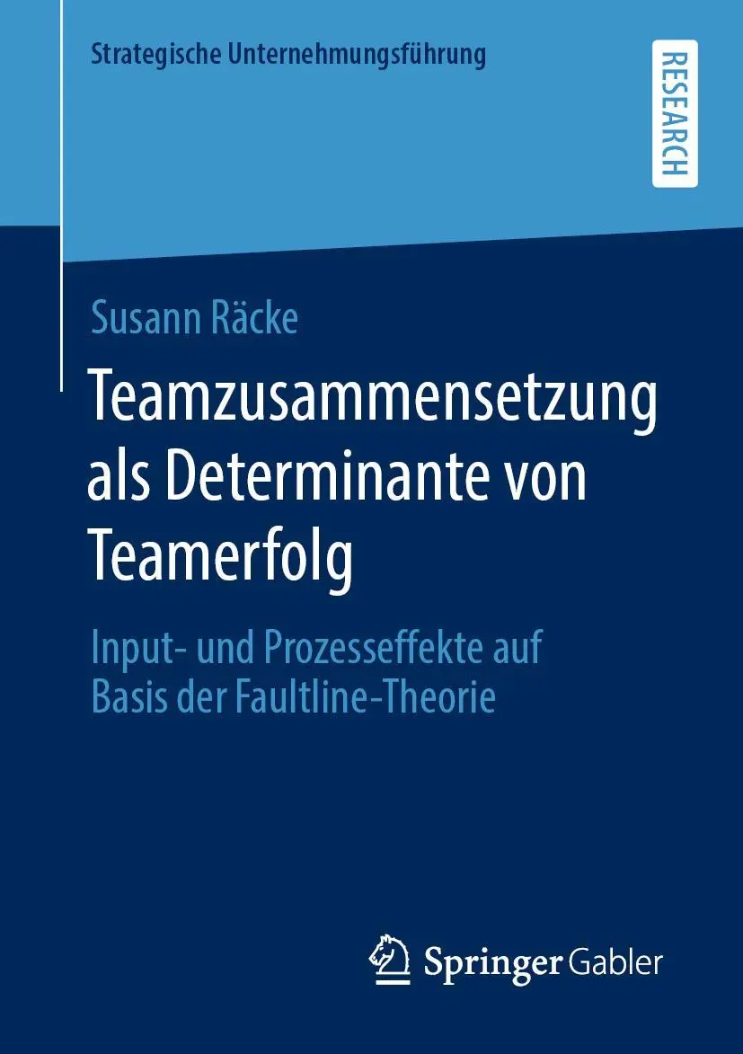 Cover: 9783658286965 | Teamzusammensetzung als Determinante von Teamerfolg | Susann Räcke