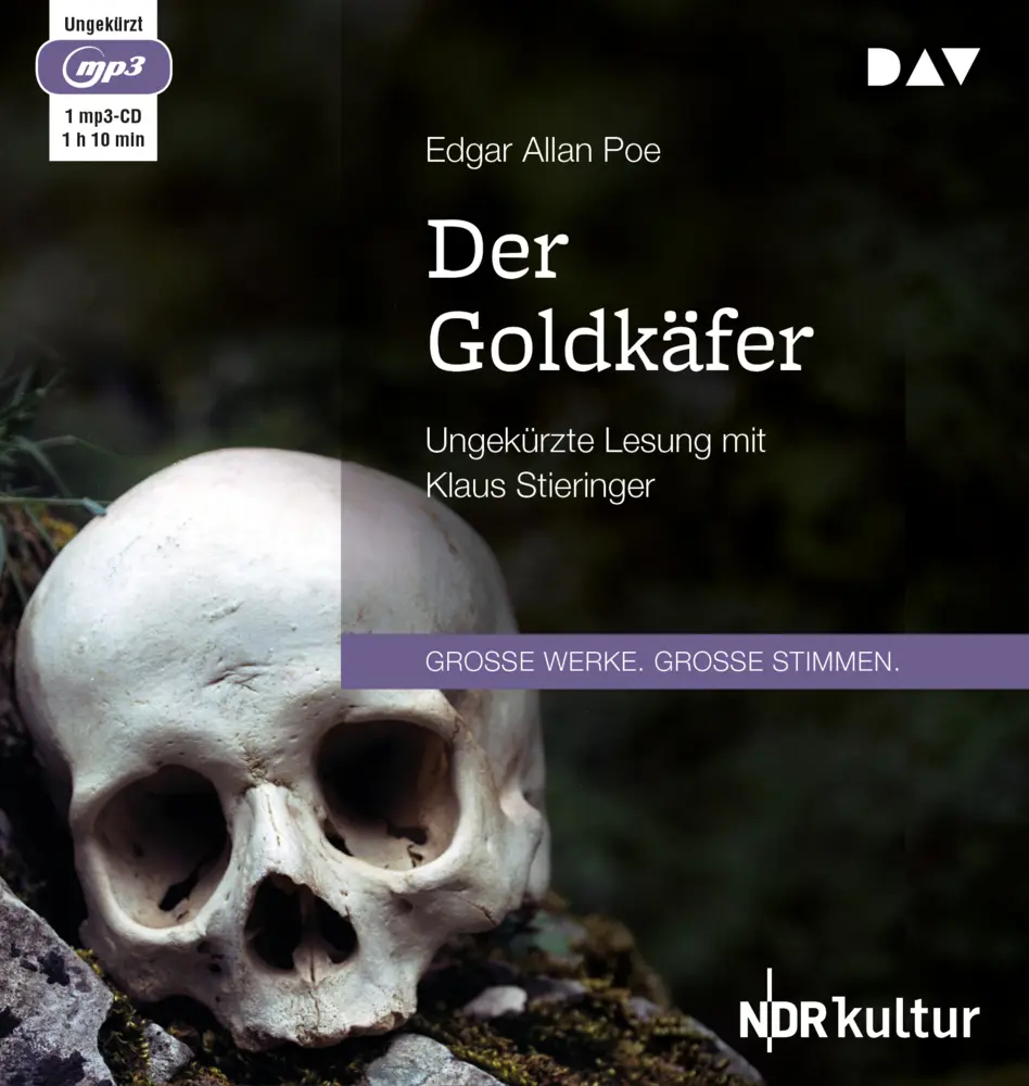 Cover: 9783742406965 | Der Goldkäfer, 1 Audio-CD, 1 MP3,1 Audio-CD | Edgar Allan Poe | CD