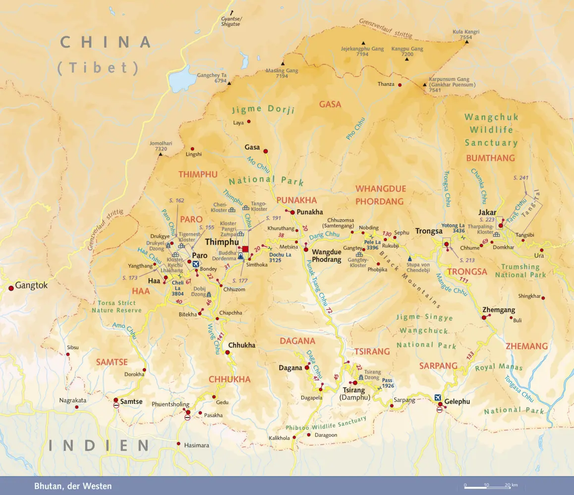 Bild: 9783897946965 | TRESCHER Reiseführer Bhutan | Heßberg Andreas von | Taschenbuch | 2024