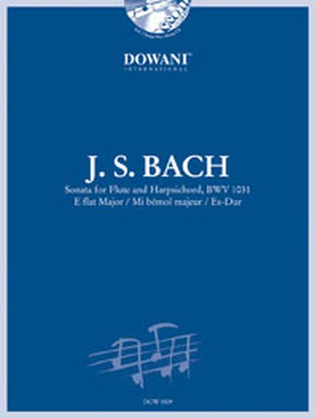 Cover: 9783905476965 | Sonata For Flute And Harpsichord In E Flat | Johann Sebastian Bach