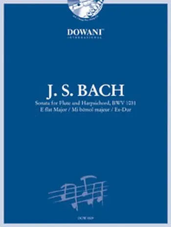 Cover: 9783905476965 | Sonata For Flute And Harpsichord In E Flat | Johann Sebastian Bach