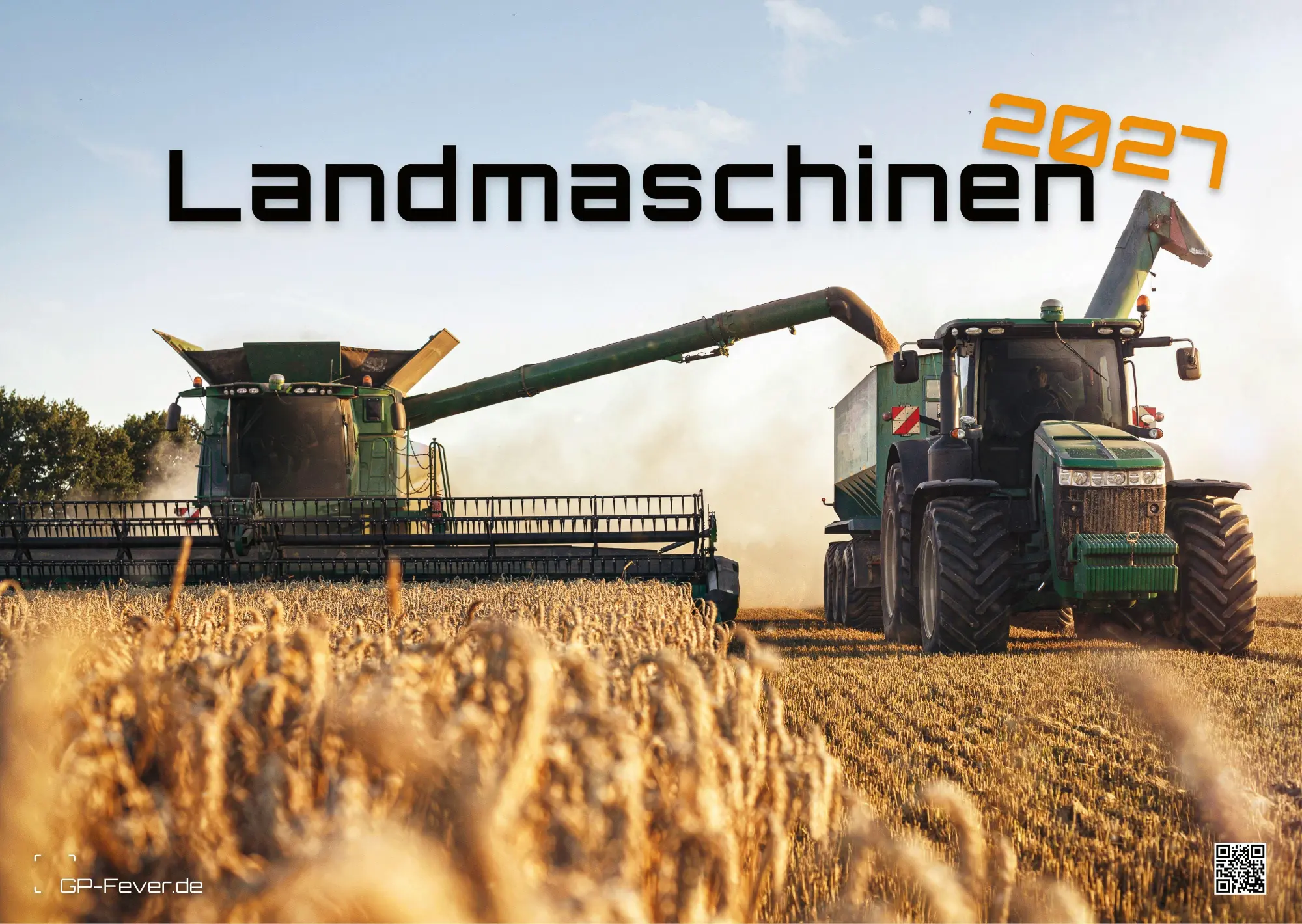 Cover: 9783986736965 | Landmaschinen - Traktor - 2027 - Kalender DIN A3 | GP-Fever. de | 2027