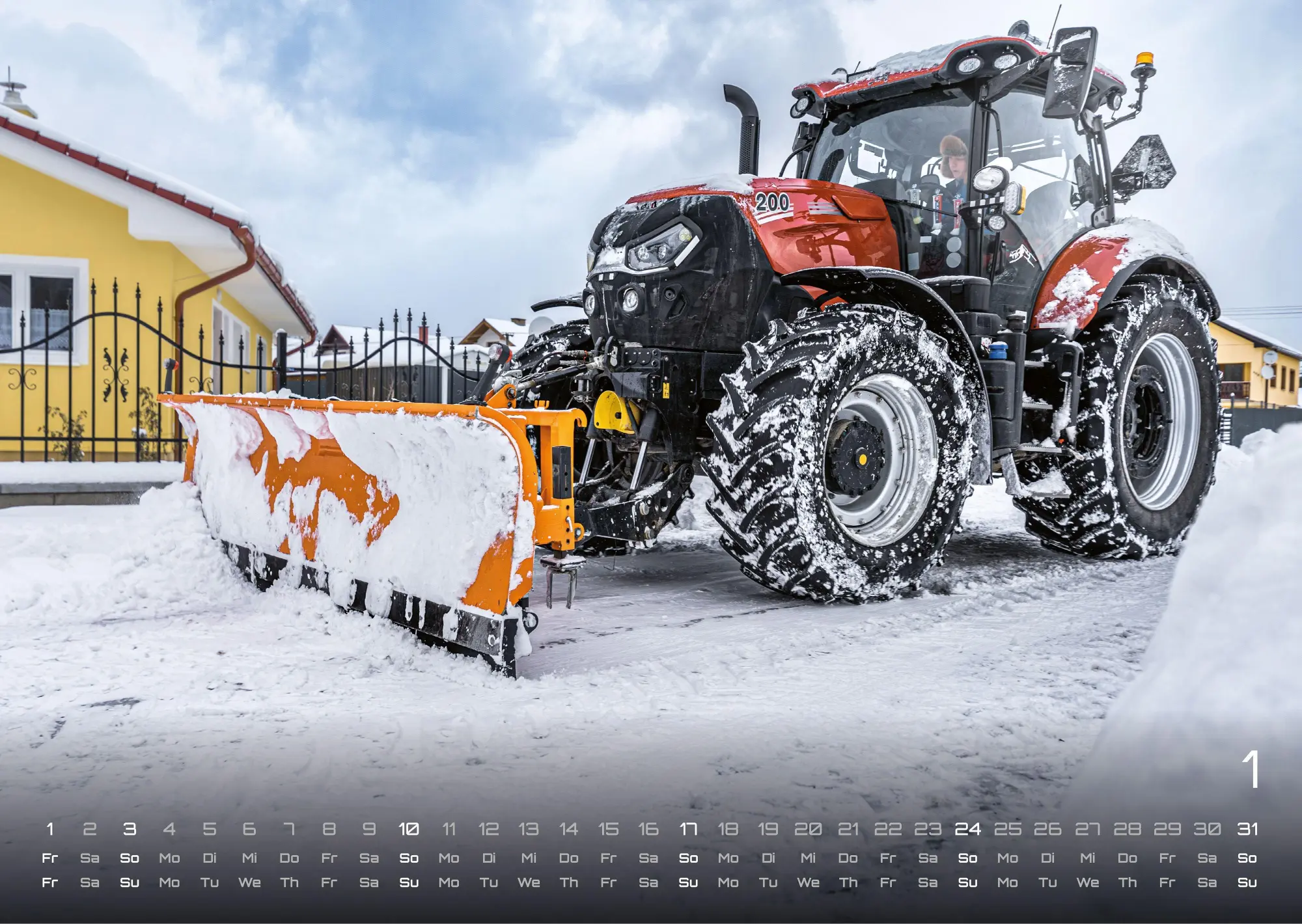 Bild: 9783986736965 | Landmaschinen - Traktor - 2027 - Kalender DIN A3 | GP-Fever. de | 2027